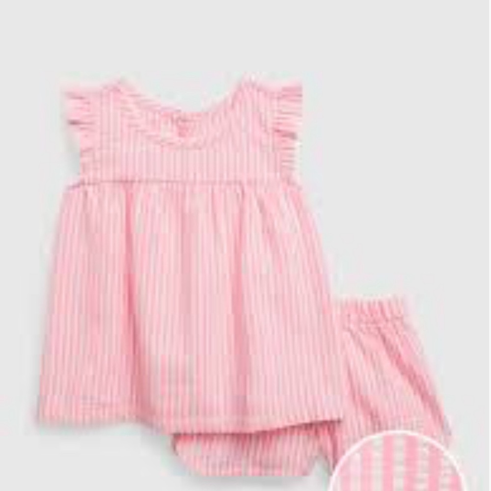 babyGap Recycled Seersucker PJ Shorts Set